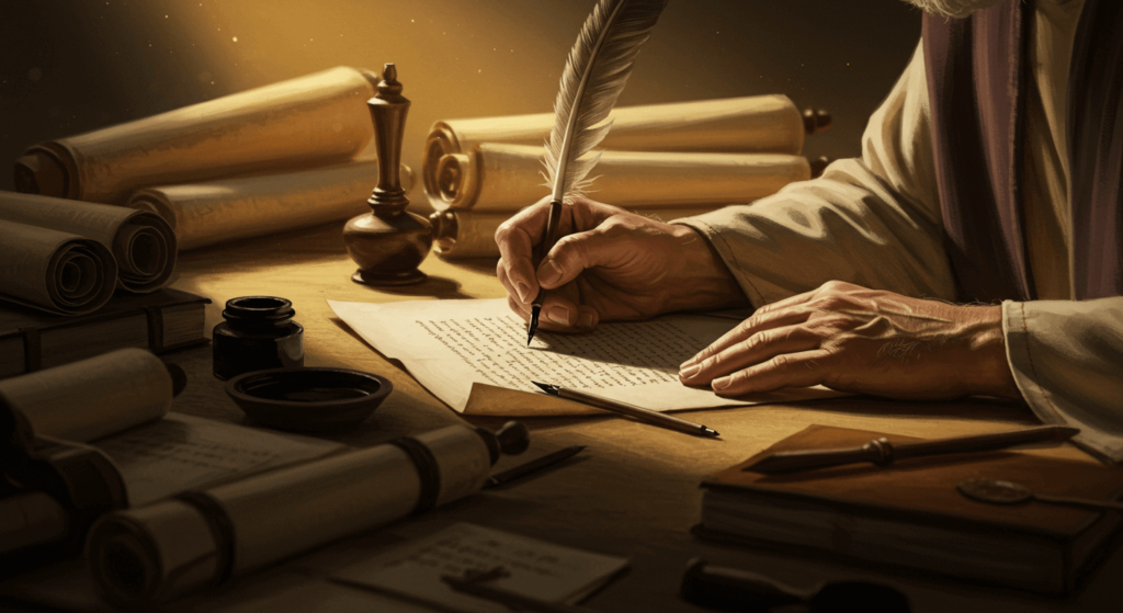 Como a Biblia foi escrita?