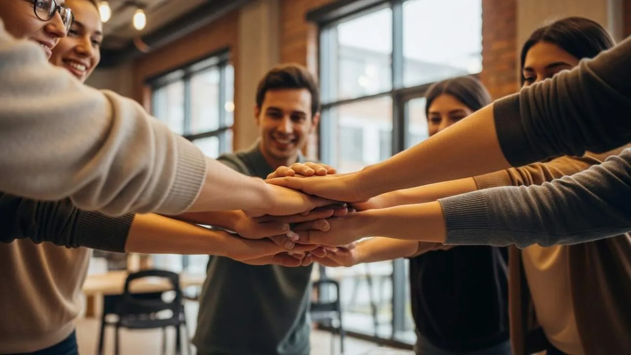 Cristão servindo comunidade demonstrando amor prático