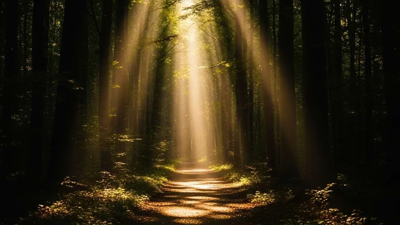 caminho do justo iluminado pela palavra de Deus